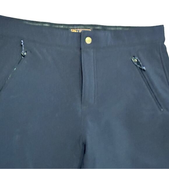 Ariat Womens 30 x 30 Black Riding Pants with Suede Inner Leg and Fleece Interior - Picture 4 of 10